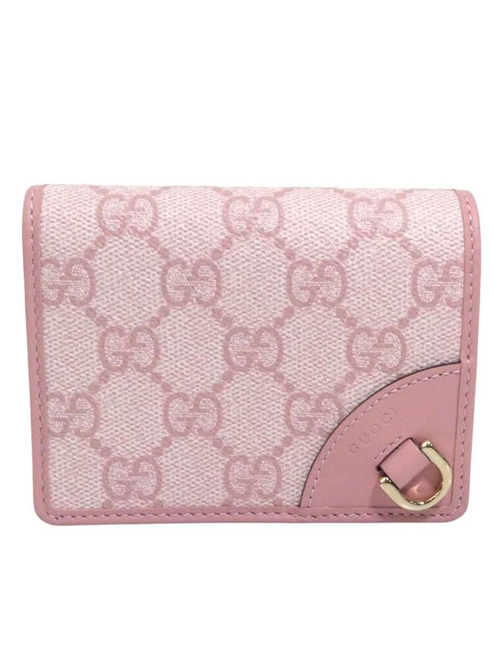 Auth Gucci Gg Supreme Bifold Wallet #366536G38B